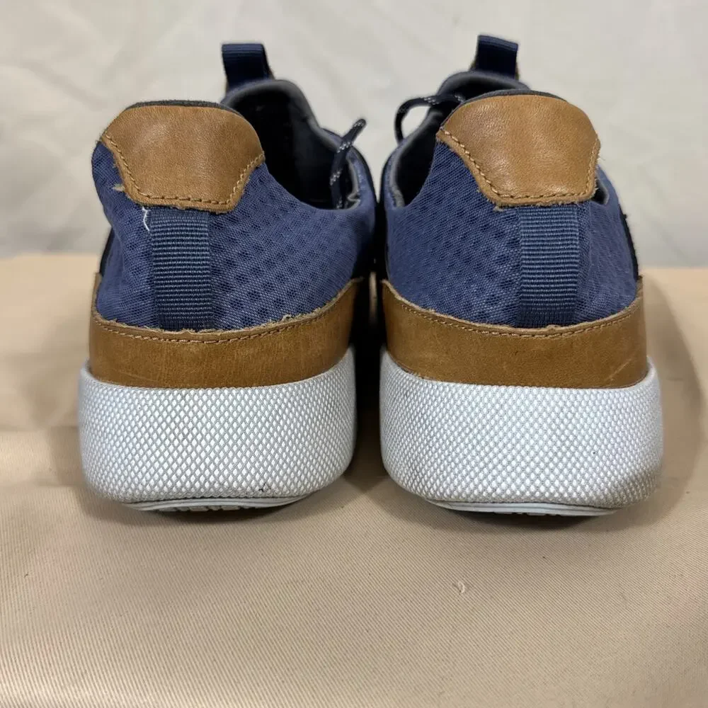 OluKai Nanea Li Mens 14 Navy Blue Sneakers Comfort Walking Casual Shoes EU 47